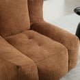 thumbnail image 5 of Super Soft Memory Foam Bean Bag Chair with Ottoman, High-Density Foam Support for All Ages, Modern Design for Living Room & Bedroom, Lightweight & Portable, Brown, 5 of 8