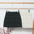 thumbnail image 3 of Autumn And Winter Skirt High Waisted A Line Wrap Skirt Skirt Mobile Home Skirting Bohemian Skirts for Women Long Floral Skirt Satin Midi Skirts Plaid Pleated Skirt Short Skirts Table Skirts Girls, 3 of 6