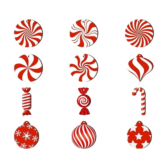 Decoraciones de árboles de Navidad Matsuzay 36 piezas