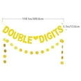 thumbnail image 2 of 2pcs Shiny Hanging Flags Birthday Decoration Party Hanging Banners for Home, 2 of 8