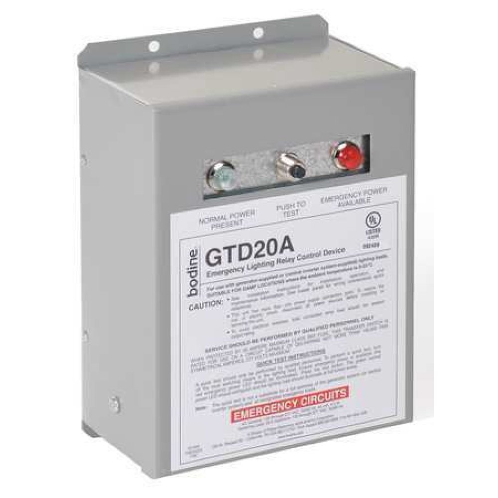 BODINE GTD20A Emergency Lighting Relay Control