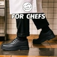 thumbnail image 4 of LAoutun Mens Non-Slip Work Shoes Lightweight Slip-On Chef Shoes Slip-Resistant Waterproof Sneakers, 4 of 6