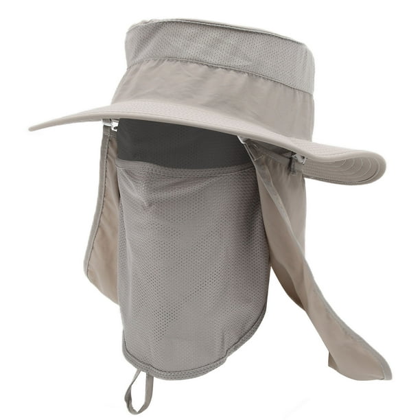 Loewten Fishing Hat, Neck Flap Removable Sun Protection For Backpacking For  Man For Fishing For For Women For Hiking