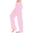 thumbnail image 4 of Bzhegqhd Ladies' Easter Printed Double Pocket Drawstring Pants, 4 of 5