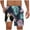 Black, variant on Taqqpue Men's Swim Trunks Hawaiian Bathing Mesh Lining Suit Swimsuits Casual Summer Elastic Waist Drawstring Beach Shorts with Compression Liner