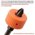 thumbnail image 2 of BLUESON 5Pcs 7Mm Orange Mini Round Magnetic Ring Pick Up Tool Used For Magnetizer Ring, 2 of 6