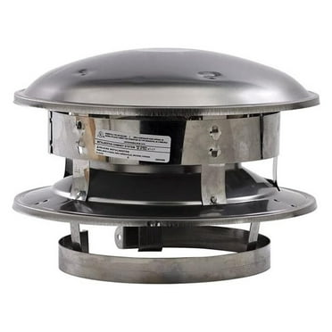 Selkirk Metalbestos 6T-CT 6-Inch Stainless Steel Round Top, Pack of 1