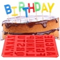 thumbnail image 3 of DIY Rectangular Alphabet Silicone Cake Mold Non-Stick Ice Tray Kitchen Baking Tool for Bakery, 3 of 9