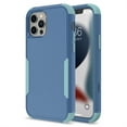 thumbnail image 2 of Decase For iPhone 14 Pro Max,Shockproof Rubber Heavy Duty PC Frame Soft TPU Hard Back Case Cover,Royalblue/Green, 2 of 5