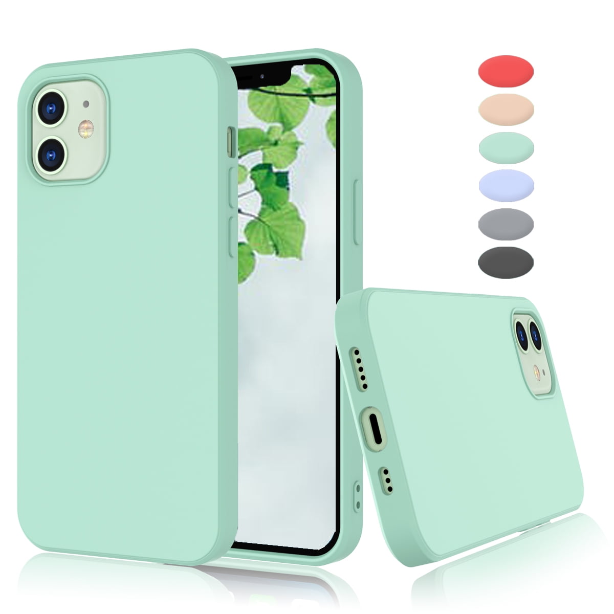 Iphone 12 Mini Case Takfox Apple Iphone 12 Mini Basic Case Frosted Shockproof Case Liquid Silicone Gel Rubber Soft Tpu Anti Slip Bumper Thin Matte Slim Phone Case Covers For Iphone 12 Mini