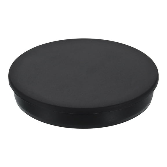 Silicone Hole Plug, Waterproof Round Rubber Stoppers Bottle Seal Plugs Tube Pipe End Caps for 85mm/3.35" Hole for for Bathtub Bottle, Black