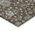 thumbnail image 4 of Addison Rugs Chantille Indoor/Outdoor Transitional Floral Chocolate Washable Rectangle Rug, 2'6" x 3'10", 4 of 6