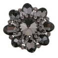 thumbnail image 3 of 1 Pieza de Botones de Vástago de de Imitación de Cristal con Base de Metal Grande, Suministros de Costura de 46 Mm para Bolsa de Traje de Ve Negro Baoblaze Aleación Rhinestone Shank Buttons, 3 of 8