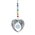 thumbnail image 3 of Cristal Bola de cristal Alas de ángel Colgante Colgante Decoración para el hogar (A) Wdftyju Libre de BPA, 3 of 7