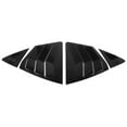 thumbnail image 1 of Persiana De Ventana Lateral Trasera, Negro Brillante, Ajuste Perfecto, Resistente, 1 Par De Persianas De Ventana ABS, Parasol Para XV80, 1 of 7