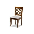 thumbnail image 2 of Dayna Modern and Contemporary Grey Fabric Upholstered and  Wood 5-Piece Dining Set, 2 of 5