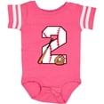 thumbnail image 3 of Inktastic Baseball Second Birthday- two years old Boys or Girls Baby Bodysuit, 3 of 5