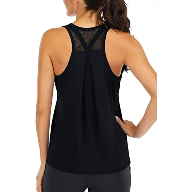 Hauts pour Femmes en Mesh Ample Sans Manches