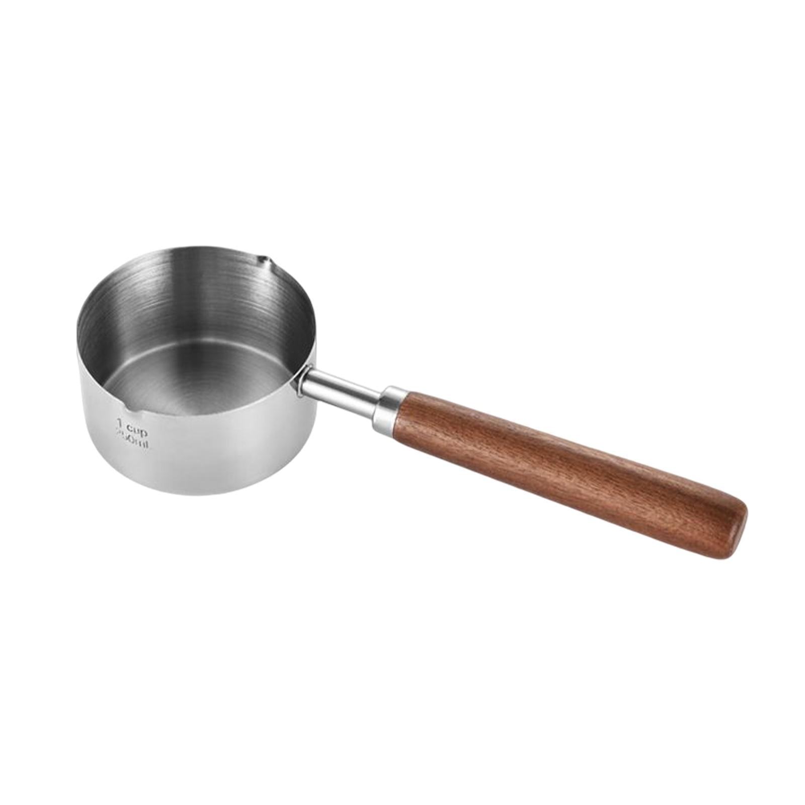 Small Condiment Sauce Pan with Pouring Spouts Universal Mini Saucepan for  Making Sauces Make Easy Cooking Oven , Small 