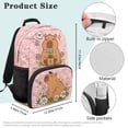 thumbnail image 7 of KUIFORTI Capybara Basketball Boys Backpack Kids School Bag Fashion Bookbag with Adjustable Straps Back to School Gifts for Elementary Students, 7 of 7