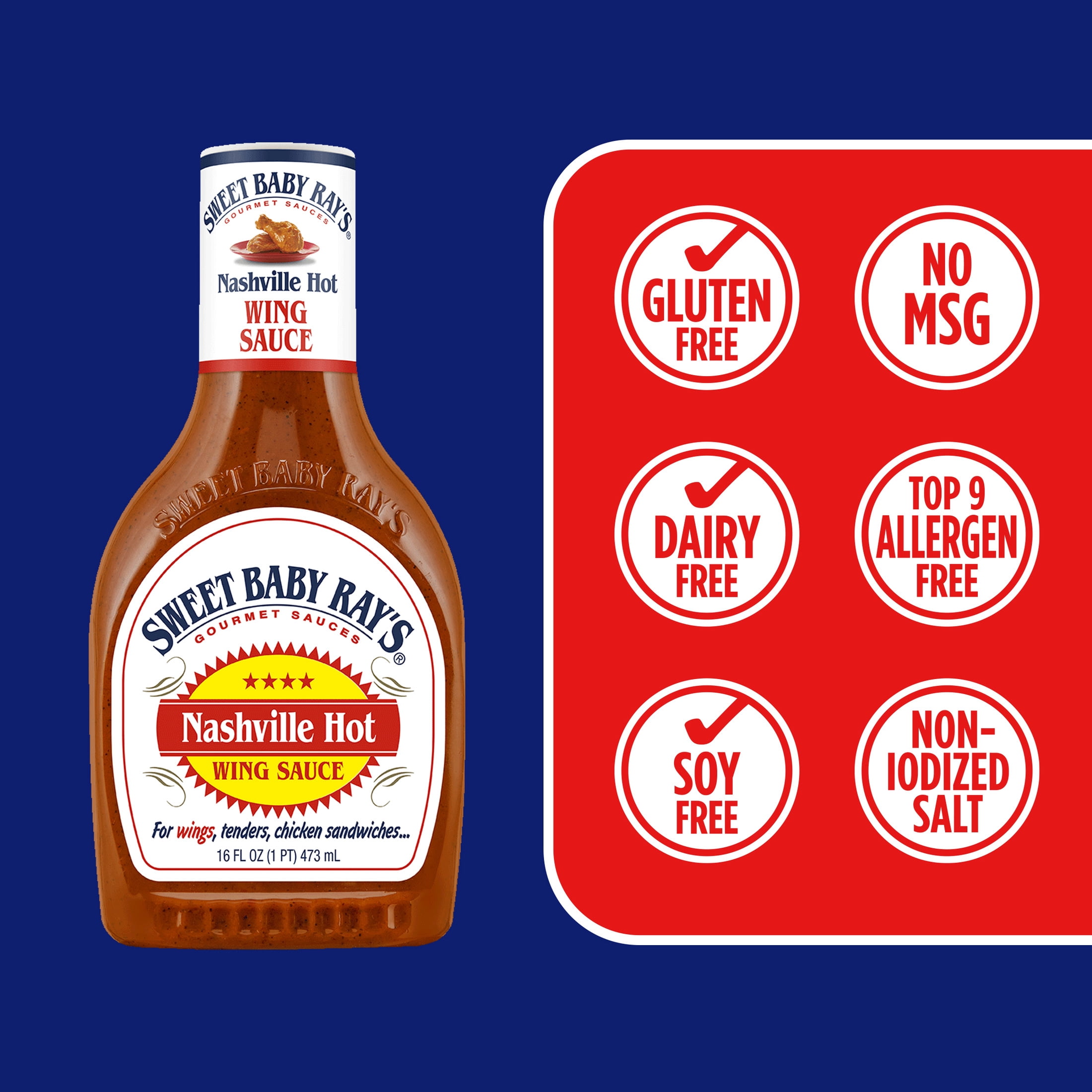 Sweet Baby Ray's® Nashville Hot Wing Sauce 16 fl oz
