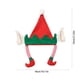 thumbnail image 3 of Puntoco Adornos navideños Gorros navideños Gorros novedosos Gorros navideños con patas falsas Gorros para fiestas navideñas Gorros decorativos navideños, 3 of 6
