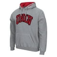 thumbnail image 2 of Men's Colosseum  Heather Gray UNLV Rebels Arch & Logo Hoodie, 2 of 3