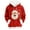 Vermilion, variant on Hoodies For Women Oversized Winter Plush Cute Sweatshirts Pullover Trendy Fall Winter Clothes, Christmas Print Flannel Hoodie, Comfortable and Warm,Wine,L