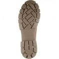 thumbnail image 6 of Steve Madden Hayle Taupe Suede Lug Heel Pull On Rounded Toe Fashion Ankle Boots (Taupe Suede, 6), 6 of 6