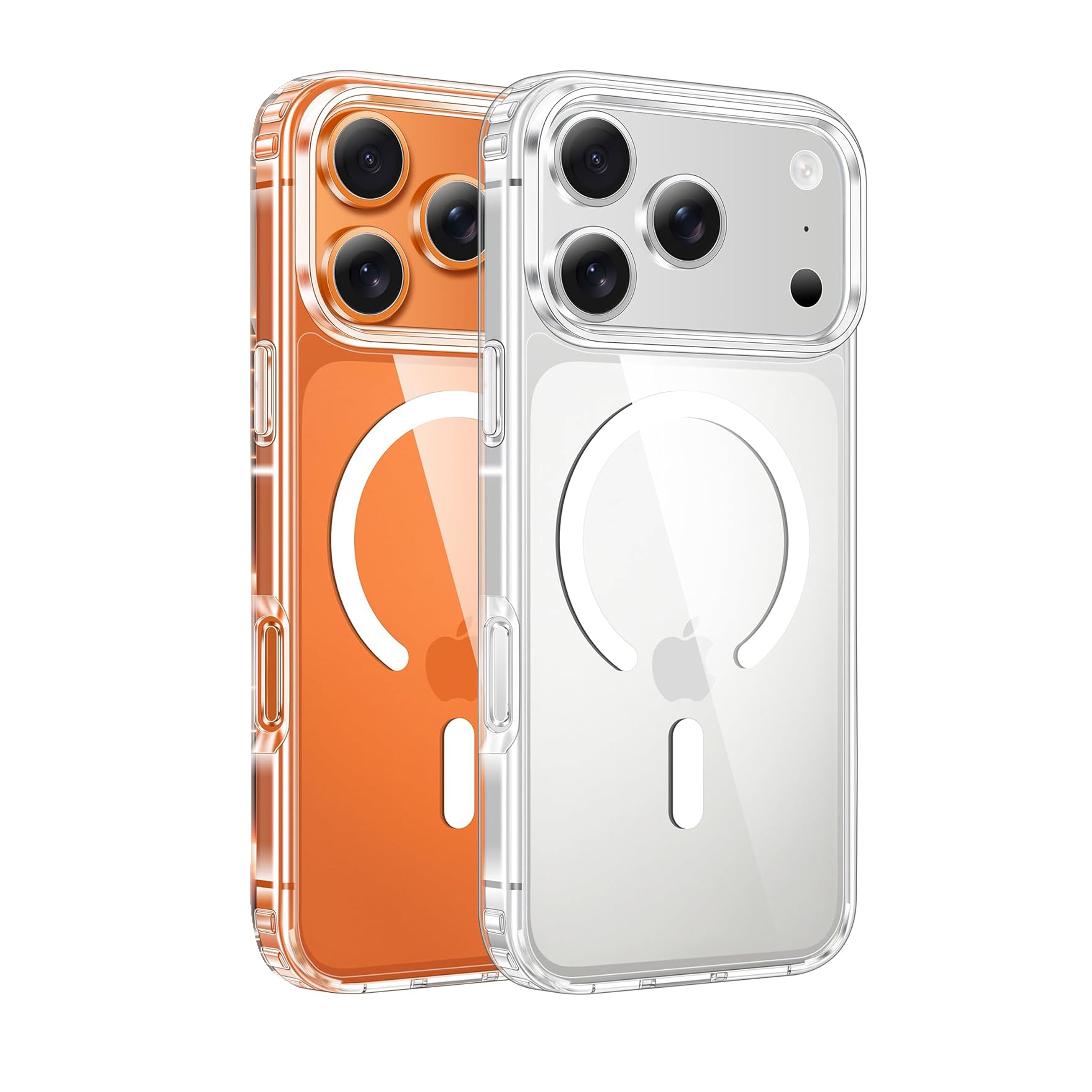 Onn iPhone 17 Pro Max MagSafe Compatible Durable Silicone Phone Case, Slim & Lightweight Profile, 6 ft./1.8 m Premium Drop Protection