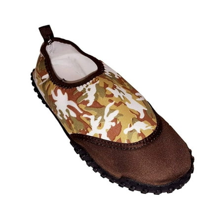 

101 BEACH Boys Aqua Shoe - Camo 2 M