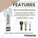 thumbnail image 2 of Unidades flash USB Paintechz Custom Key de 8 GB, paquete de 50 con logotipo, 2 of 7