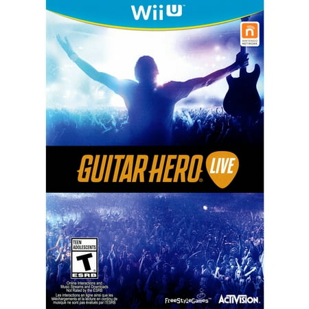 Guitar Hero Live Game Only (Wii U) - Pre-Owned (Best Selling Wii Games Ever)