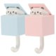 thumbnail image 1 of 2pcs Adhesive Coat Hooks Wall Decorative Key Holder Cute Key Hook Wall Hanging Decoration, 1 of 3