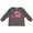 Charcoal Grey, variant on Inktastic Girls Pink Airplane Pilot Girls Long Sleeve Toddler T-Shirt