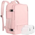 thumbnail image 1 of Mochila de viaje Sinaliy Large, 40 L, impermeable para mujer, 17 pulgadas, 1 of 9