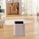 thumbnail image 4 of Mini Desktop Trash Can | Small Square Open Bin for Office, Living Room, Study, Coffee Table Organization | Plastic Waste Container | Multi-Use Storage | White/Gray/Pink/Blue/Black | 5.2x5.2x6 in | 1, 4 of 6