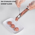 thumbnail image 5 of Hxlamzoo Meatball Scoop Ball Maker, Creative Kitchen Meatball Maker, 304 Stainless Steel Non-Stick Meat Baller Maker with Cutting Spade, 5 of 8