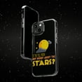 thumbnail image 6 of DistinctInk Clear Case for Apple iPhone 15 PLUS (6.7" Screen) - Full Moon With You Why Worry About Stars, 6 of 9