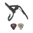 thumbnail image 3 of Bass Capo, Electric Guitar Capo Pretty Design Quick Tone Change Wide Application  For Playing Black, 3 of 8