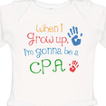 thumbnail image 4 of Inktastic Future Cpa Accountant Boys or Girls Long Sleeve Baby Bodysuit, 4 of 5