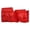 Z2-Red, variant on 1Pc Wreath Sash for Front Door Colorful Wave Cotton Wreath Satin Sash Garland Ribbon Accessories for Wreaths Garlands Yard Doorway Indoor Outdoor Bow Bridal Home Decor, Multicolor(Brown,35x2.7")