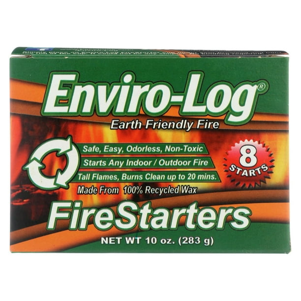 Enviro Log Firestarters 8 Ct Case Of 12 10 Oz