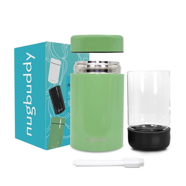 Recipiente de almacenamiento Nugbuddy hermético de 300 ml con tarro de vidrio