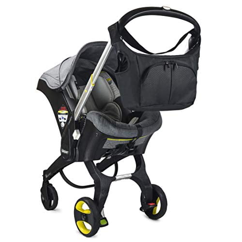 udtrykkeligt komme til syne Væsen Baby & Beyond's Essential Bag, Compatible with Doona Car Seat Stroller,  with additional hooks and straps to be compatible with any universal  stroller, Converts into Tote Diaper Bag - Walmart.com