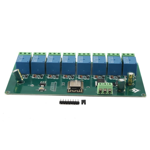 Módulo de relé de 8 canales Wifi Esp8266, placa de desarrollo Esp-12f ...