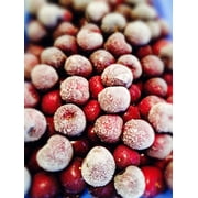 Peel-n-Stick Poster of Cold Cherries Frozen Ice Poster 24x16 Adhesive Sticker Poster Print