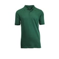 thumbnail image 2 of Mens Short Sleeve Pique Polo Shirts Uniform Fitted, 2 of 15
