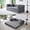 Gray, variant on 79'' Boneless Convertible Sofa Bed, Foldable Sleeper Couch with Corduroy for Living Room Apartment, Orange