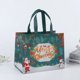thumbnail image 1 of Bolsas de mano de tela no tejida para niños, embalaje de regalo de dulces, Papá Noel, vacaciones de Año Nuevo, favores de fiesta de feliz año, 1 of 4